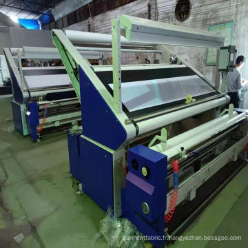 Machine d&#39;inspection sans tension de tissu tricoté à largeur ouverte